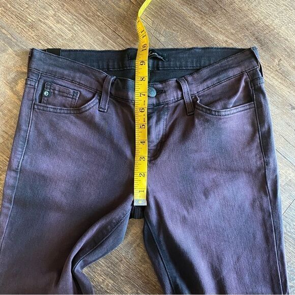 KanCan Jeans Skinny Fit Tie Dye Purple Black 27 Waist Festival - Picture 7 of 8